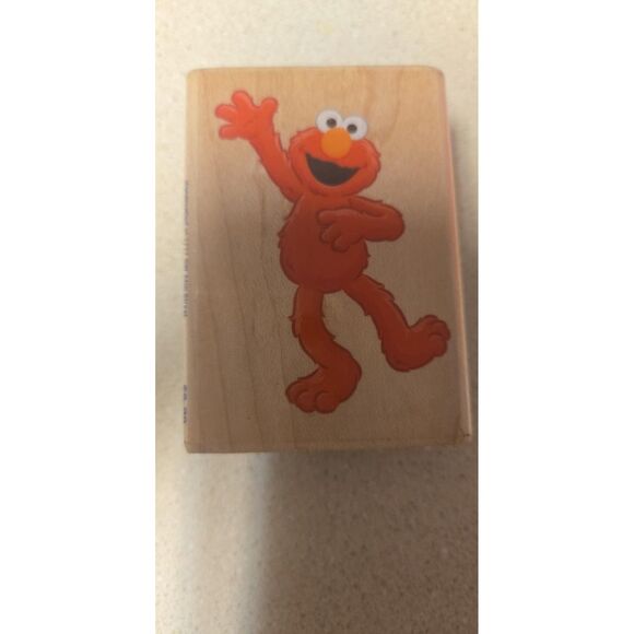 Stampabilities Sesame Street Elmo Rubber Stamp 2007 - Picture 1 of 4